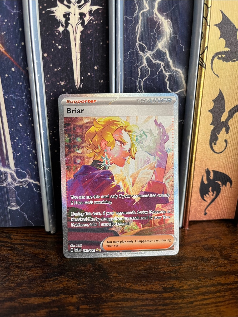 Trainer Pokemon Supporter Card Briar Stellar Crown Illustration Rare 171/142
